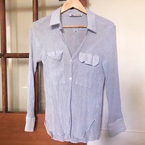 Zara button up shirt